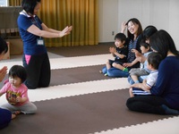 チャイルドリトミック無料体験レッスンの様子